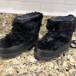 IKKII Rabbit Fur Boots